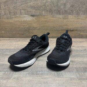 Brooks Revel 5 Black Silver Athletic Shoes Women's Size 8.5